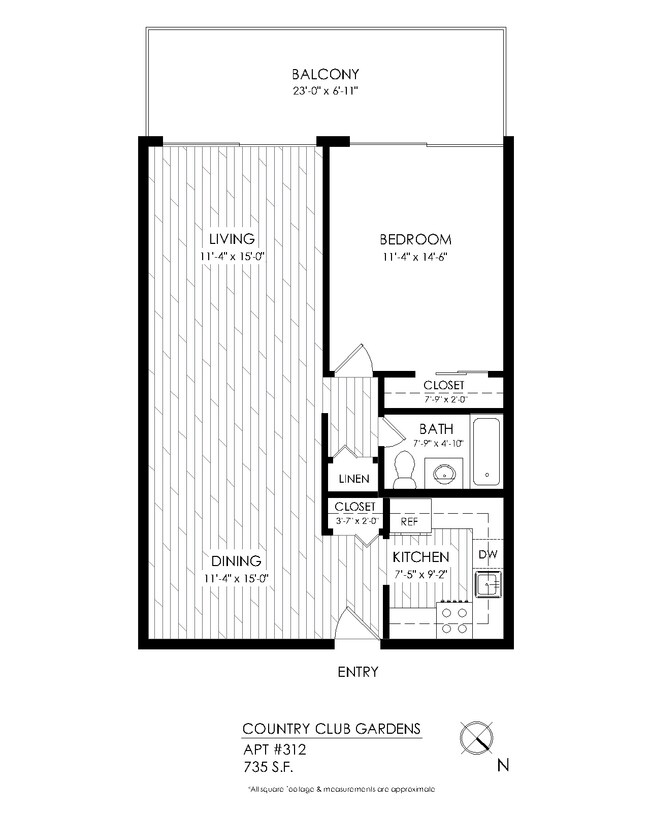 Floorplan - Country Club Gardens