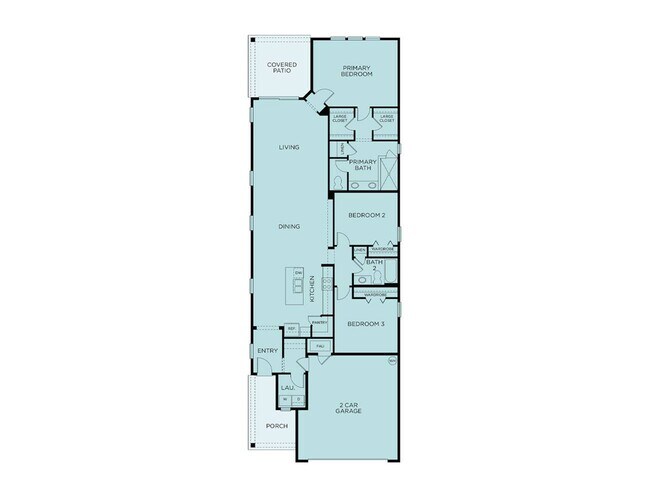 Orange Blossom Floor Plan - 360 Communities at Shearwater
