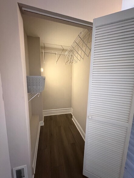 walk in closet - 340 Academy St