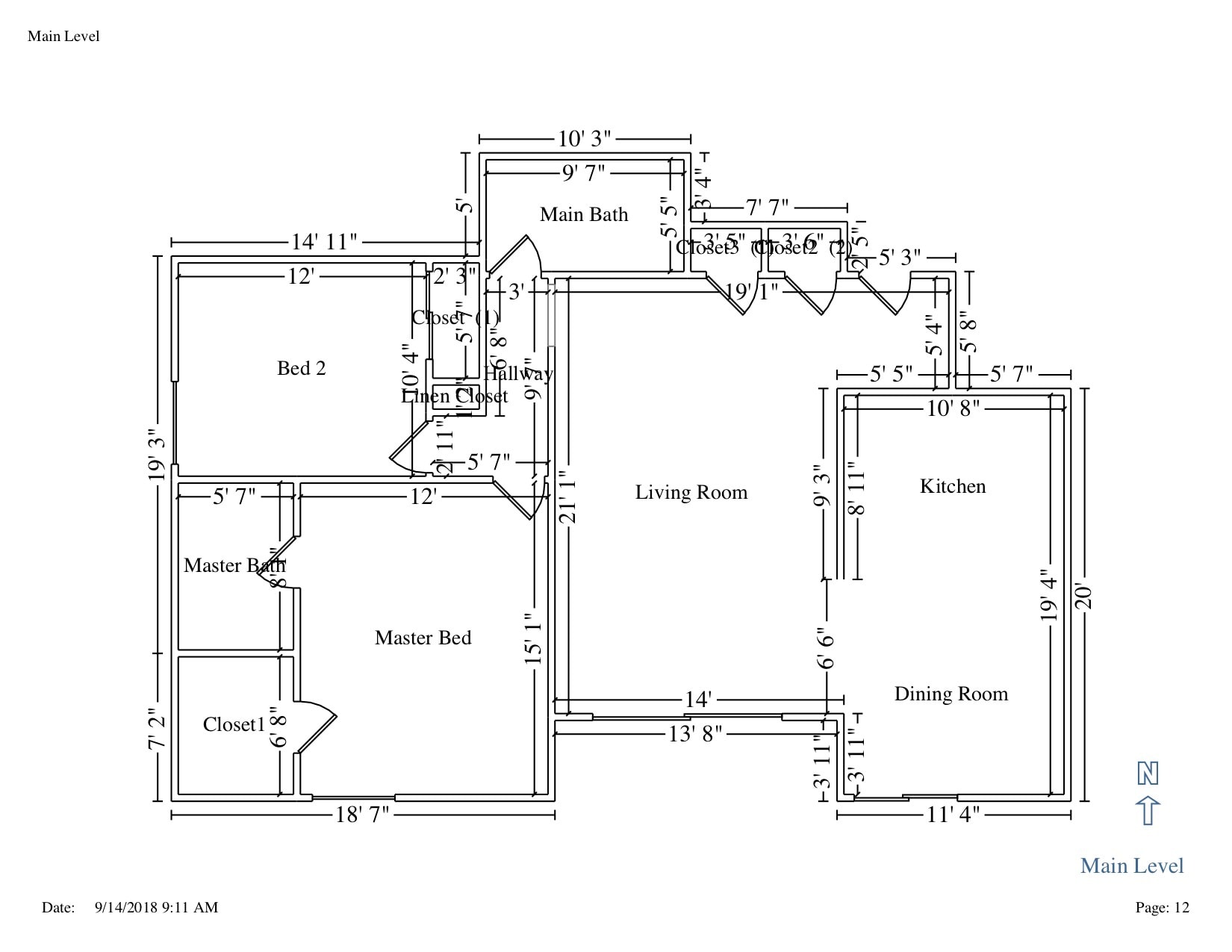 Layout - 415 Montana Ave
