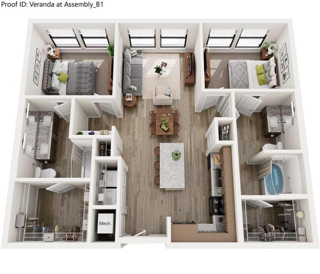 Floorplan - Veranda at Assembly