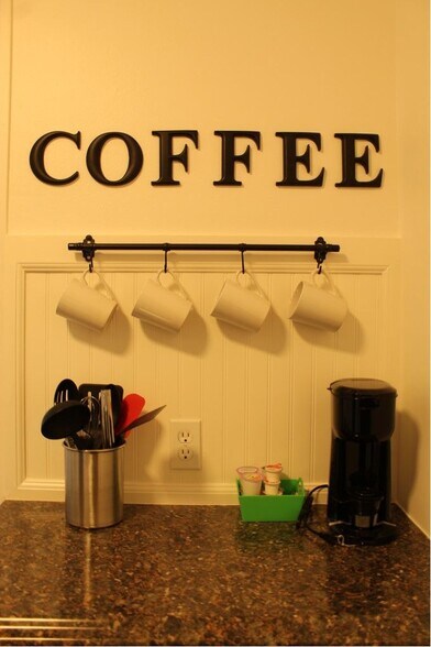 Enjoy your very own coffee bar! - 3813 Gallatin Pike