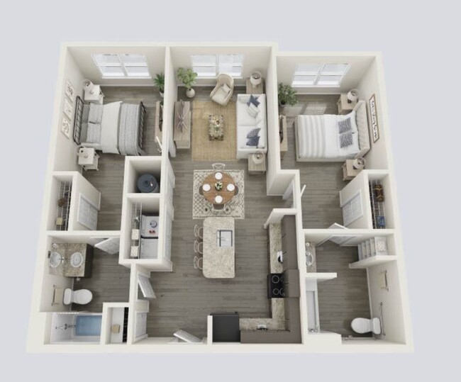 Floorplan - Parkside Apartments