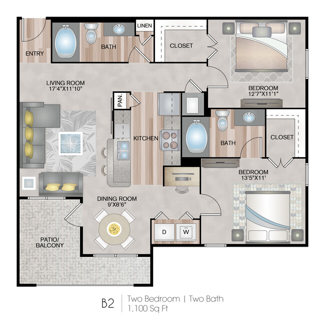 Floorplan - Retreat at Chelsea Park