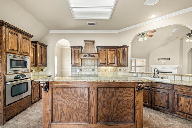 Kitchen view from office - 6405 93rd St