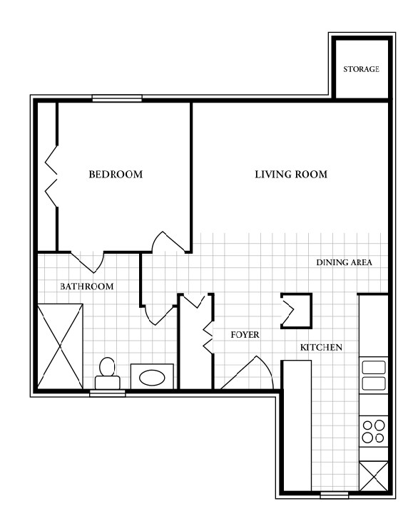 1BR/1BA - Julian Hills Apartments