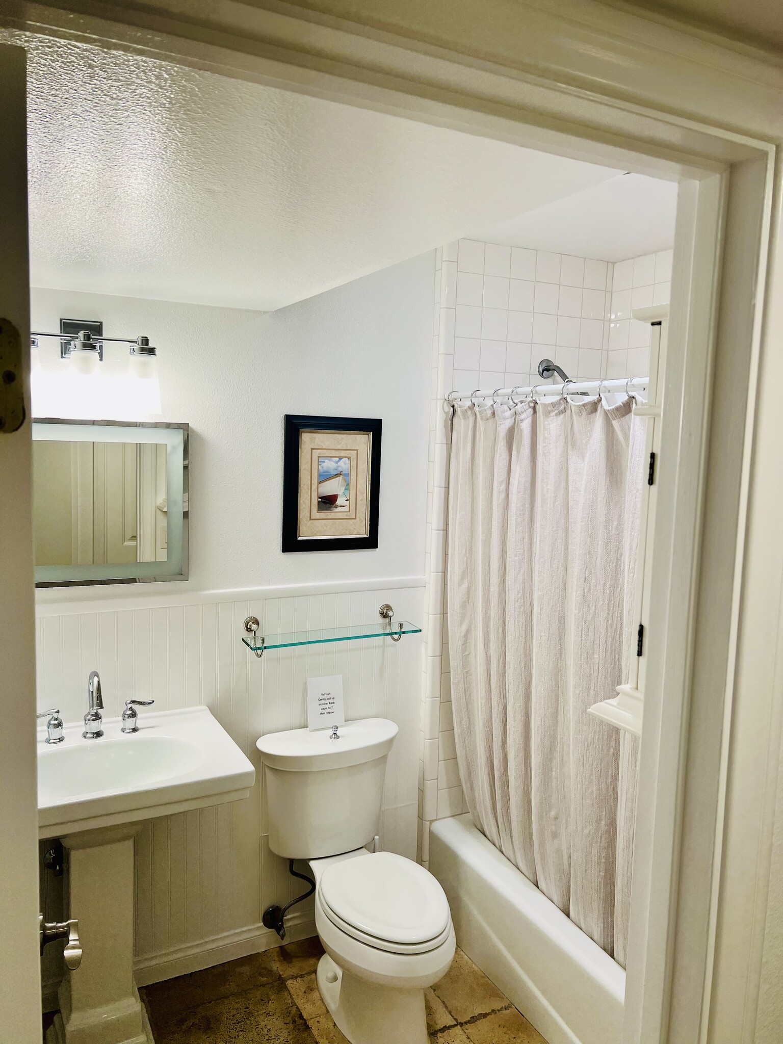 Guest bathroom w Tub - 24 Westwind St