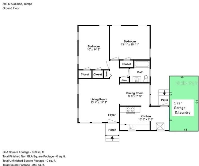 Building Photo - 303 S Audubon Ave