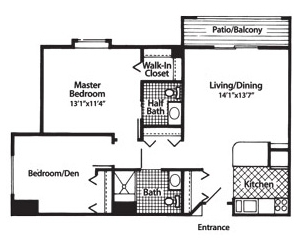 1BR/1BA - Kings Reserve Sterlng