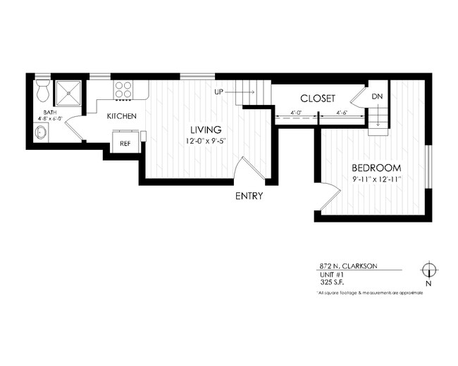 Floorplan - 872 N Clarkson