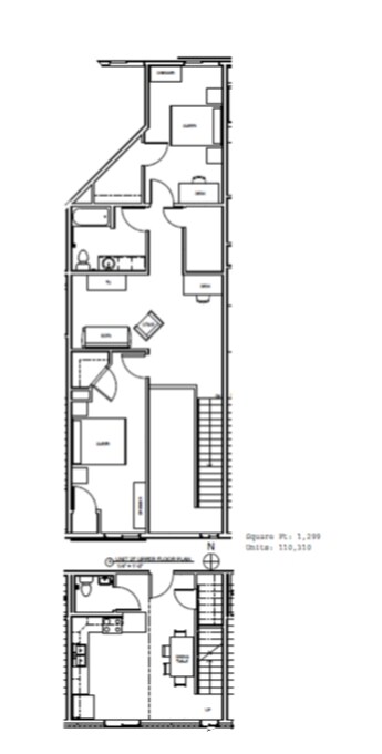 2BR/1BA - Sibley Park Apartments