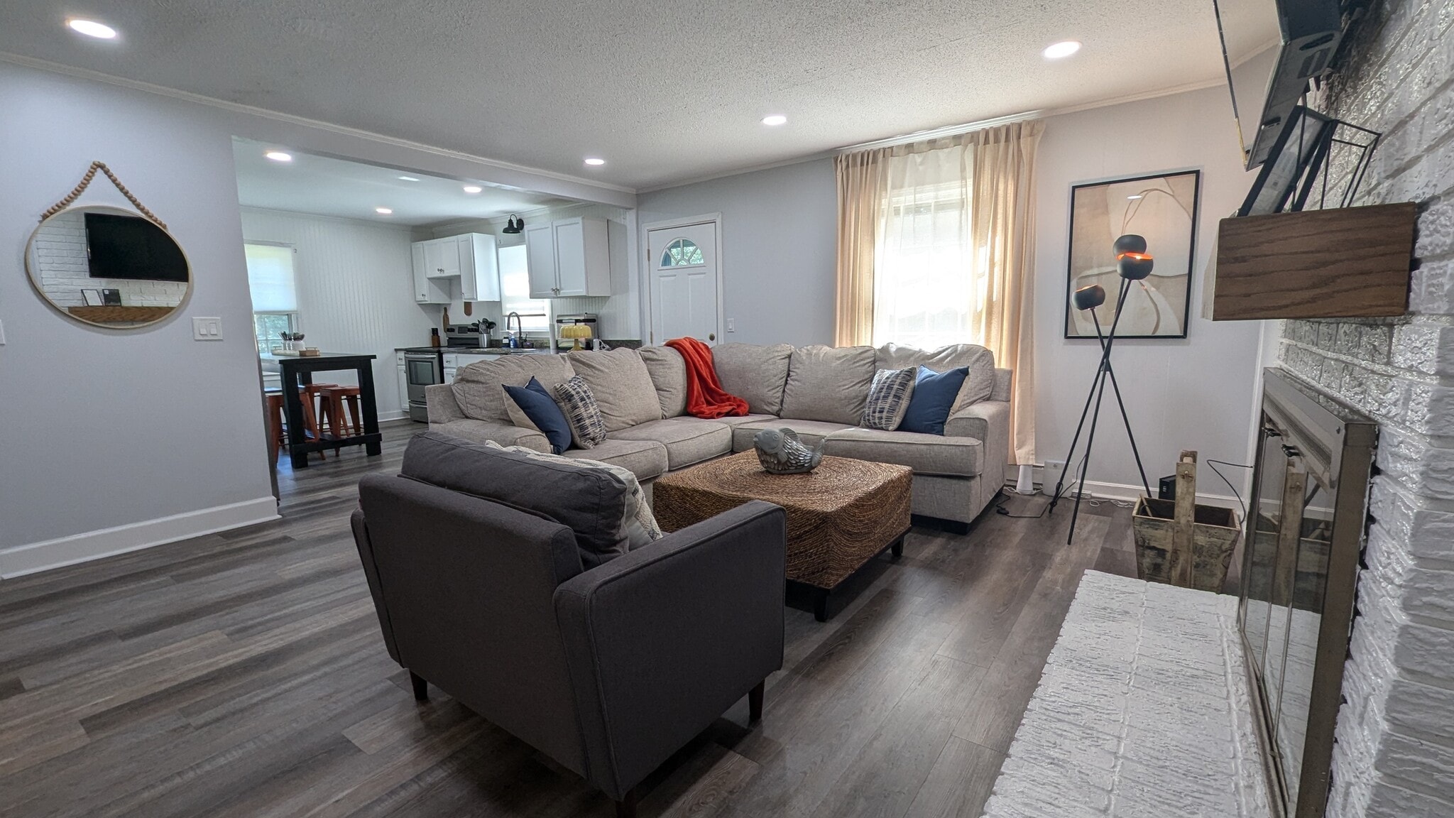 large farmily room open to kitchen and separate dining room - 106 Sheffield Ln