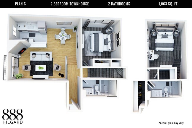 Floorplan - 888 Hilgard