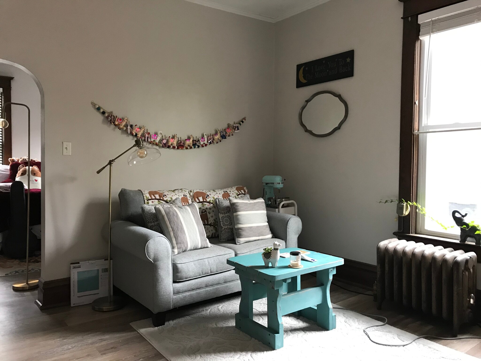 Living room (staged w/ alt arrangement) - 350 Cobun Avenue