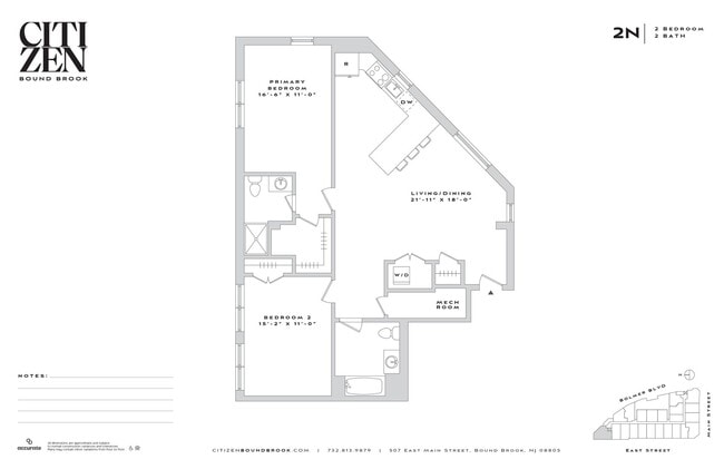 Floorplan - Citizen Bound Brook
