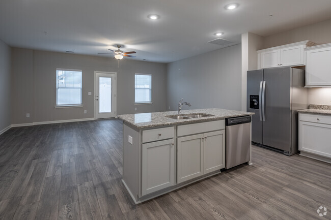 3BR, 2.5BA - B - 1,679SF - Kitchen - Dartford Townhomes