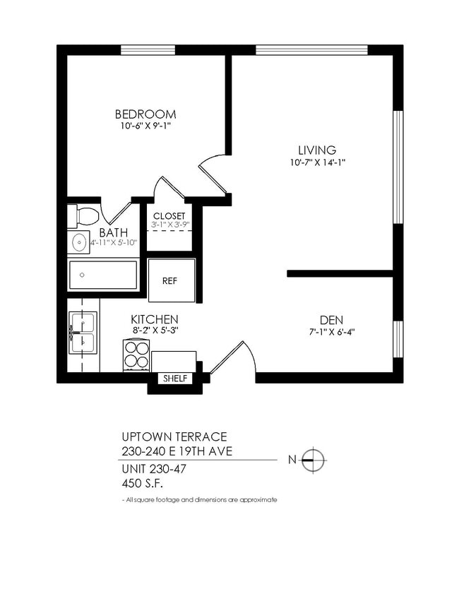 Floorplan - Uptown Terrace