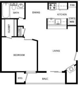Floorplan - Fountains of Jupiter Apartments