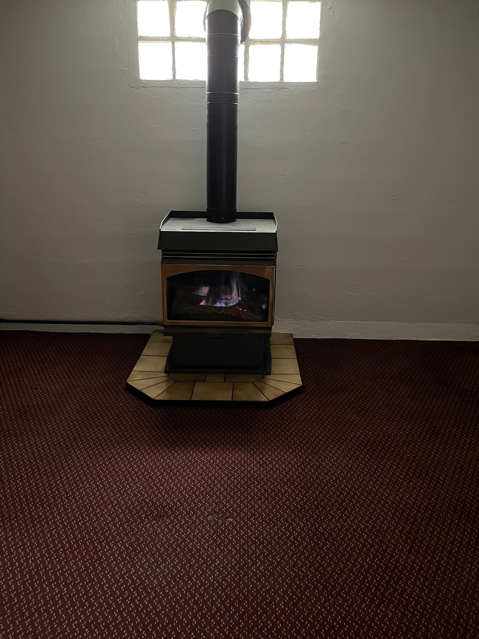 Gas fireplace- basement - 2417 E 3rd St