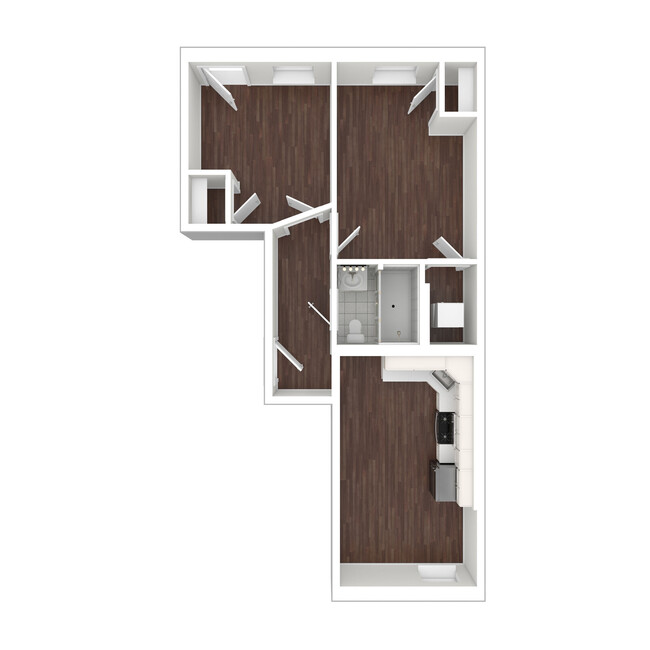 Floorplan - Clearway Apartments