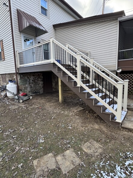 back deck (new 2025) - 801 E Street Rd