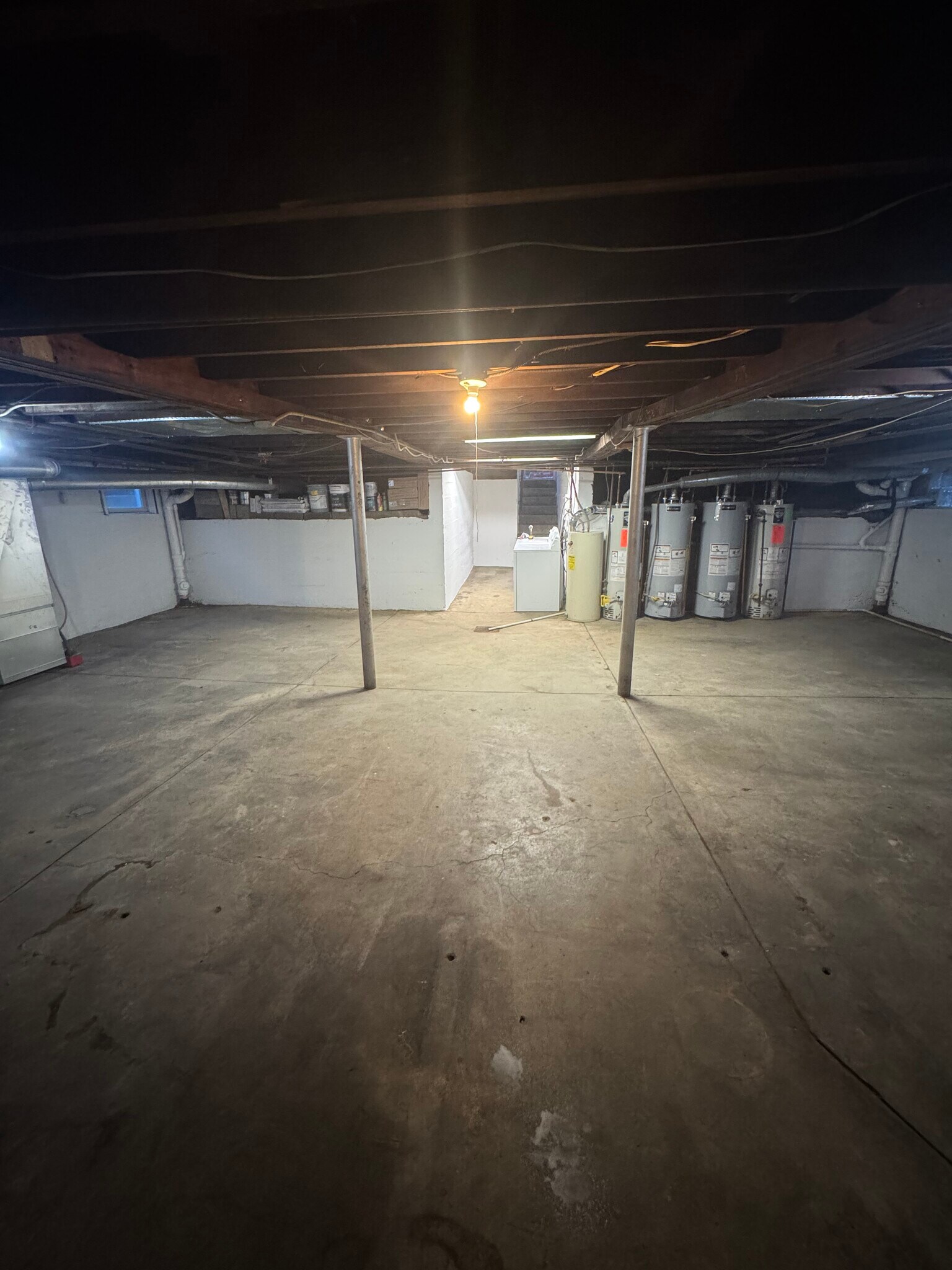 Basement with available storage for each unit - 1333 Castlewood Ave