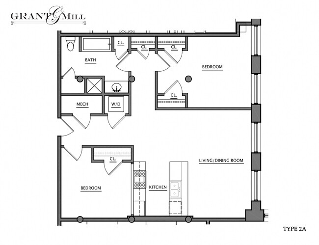 Floorplan - Grant Mill
