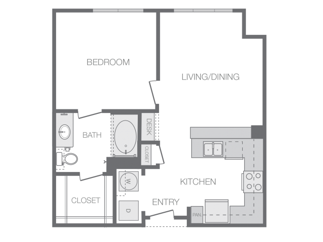 Floorplan - Hanover Rice Village