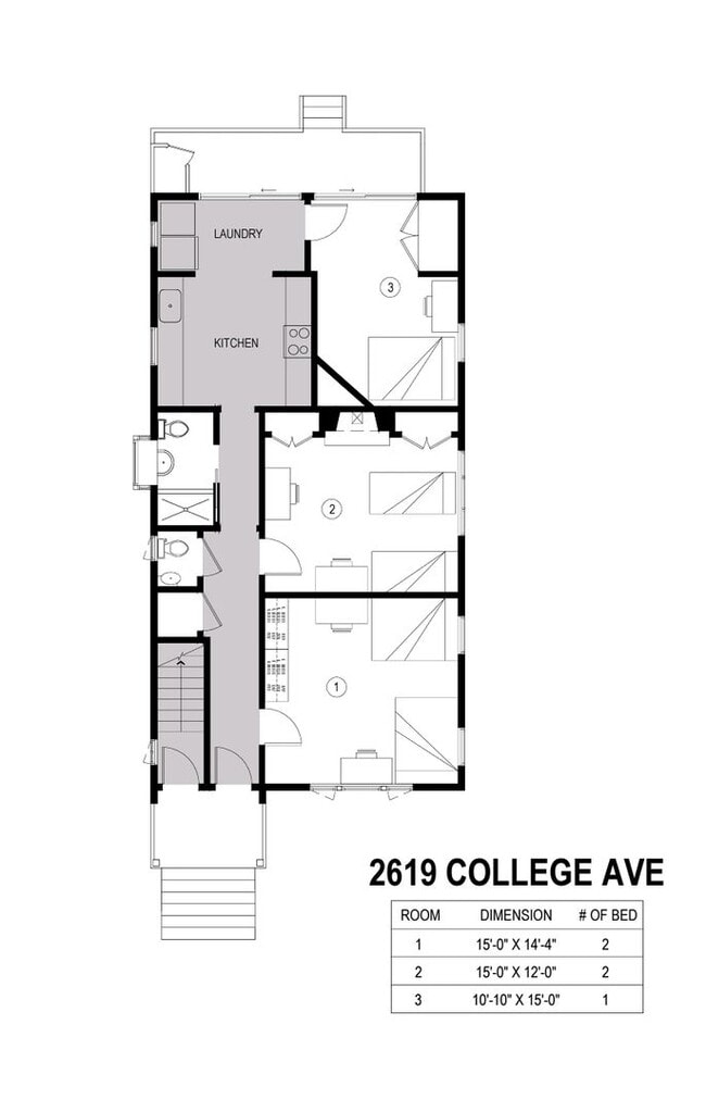 Building Photo - College Ave Apartment for Rent
