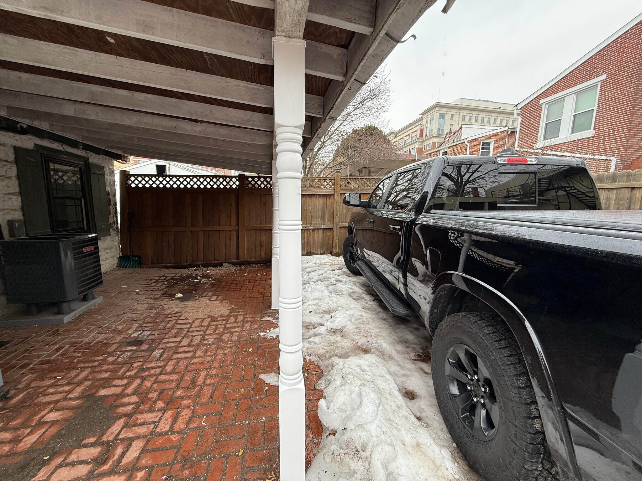 Covered Patio and Off-Street Parking - 303 Wollerton St