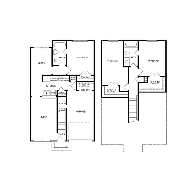 Floorplan - viva townhomes