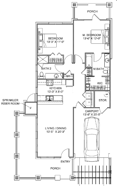 The Carriage House - The Terrace at Midtowne