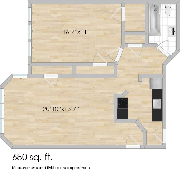 Floorplan - 173-181 N. Grove Ave.