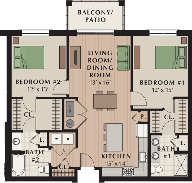 Floorplan - Meridian at Eagleview