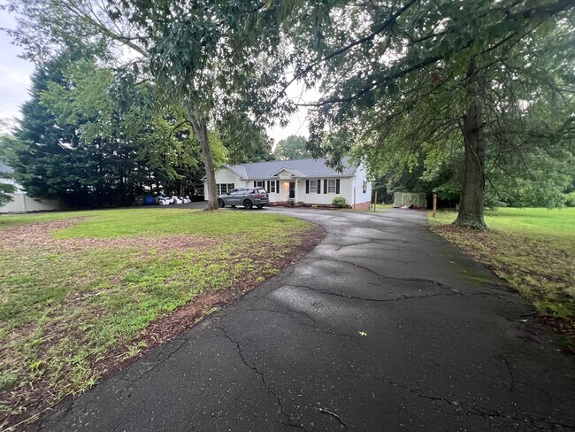 Front of House - Sits on 1 Acre - 160 N Peace Haven Rd