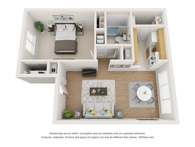 Floorplan - Buffalo Creek Commons