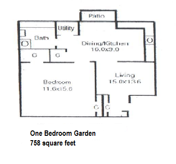 Building Photo - 1bed/1bath condo, 1st floor 758 sqft for o...