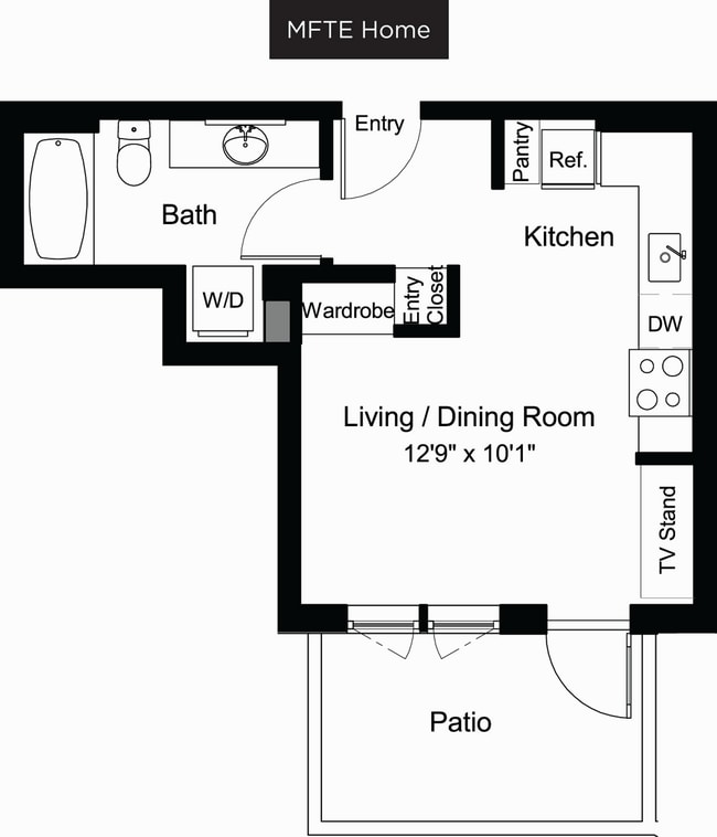 Floorplan - Chloe on Madison