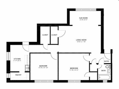 2BR/1BA - 5034-5046 S. Woodlawn Avenue