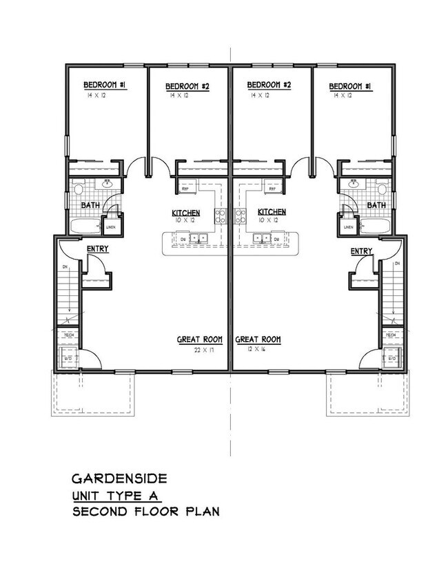 Building Photo - 2 bed, 1 bath townhouse style apartment with washer & dryer provided (45 Griffin Ln #201)