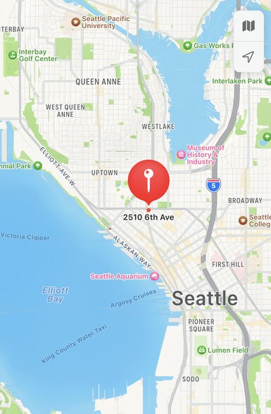 Map - 2510 6th Ave