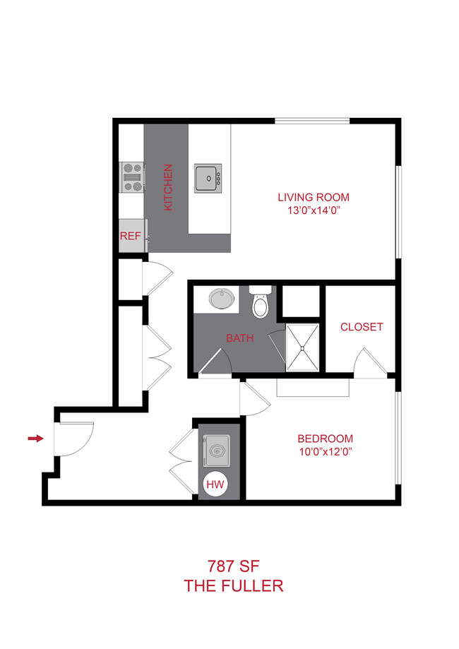 Floorplan - 7/S Denver Haus