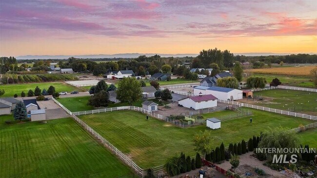 Arial of Pasture & Side Yard - 9380 Ruth Marie Dr