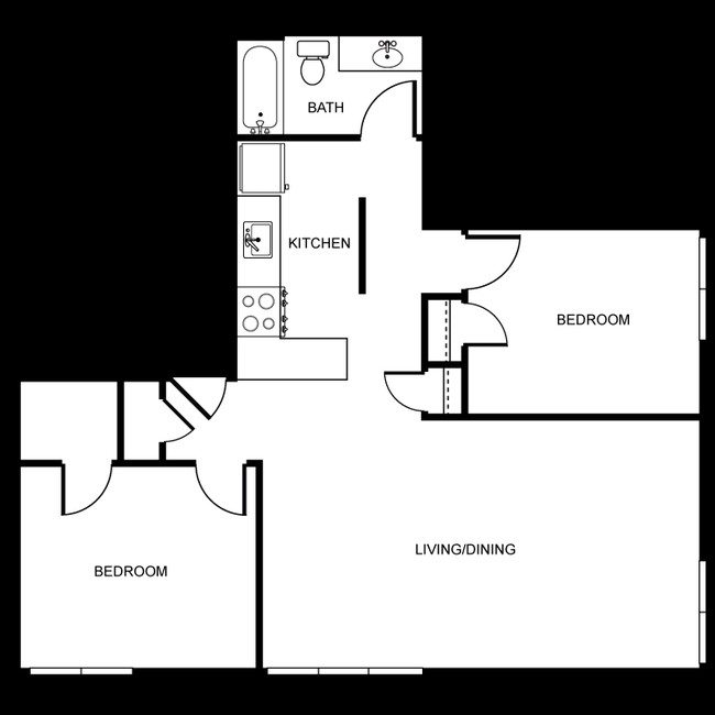 2D - Riverbend Estates Apartments