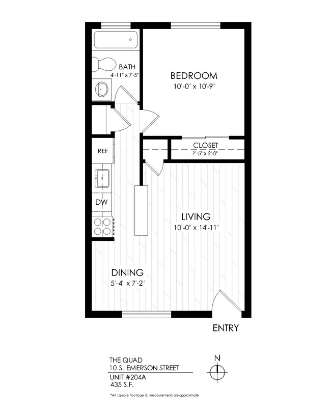 Floorplan - Quad on Emerson