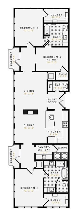 Floorplan - Boone Manor