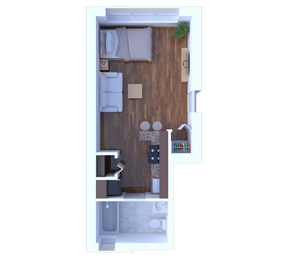 Floorplan - The Ella Apartments