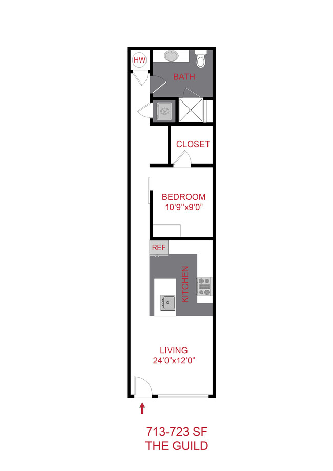 Floorplan - 7/S Denver Haus