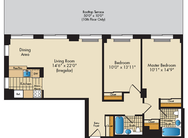 Floorplan - The Sagamore