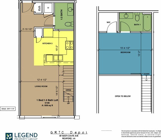 Floorplan - Cary Street Station